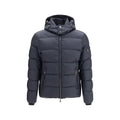 MooRER Blue Polyamide Full-Length Jacket