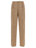Etro Beige Wool Dress Pants