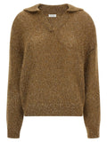 Brunello Cucinelli Brown Polyamide Polo Shirt