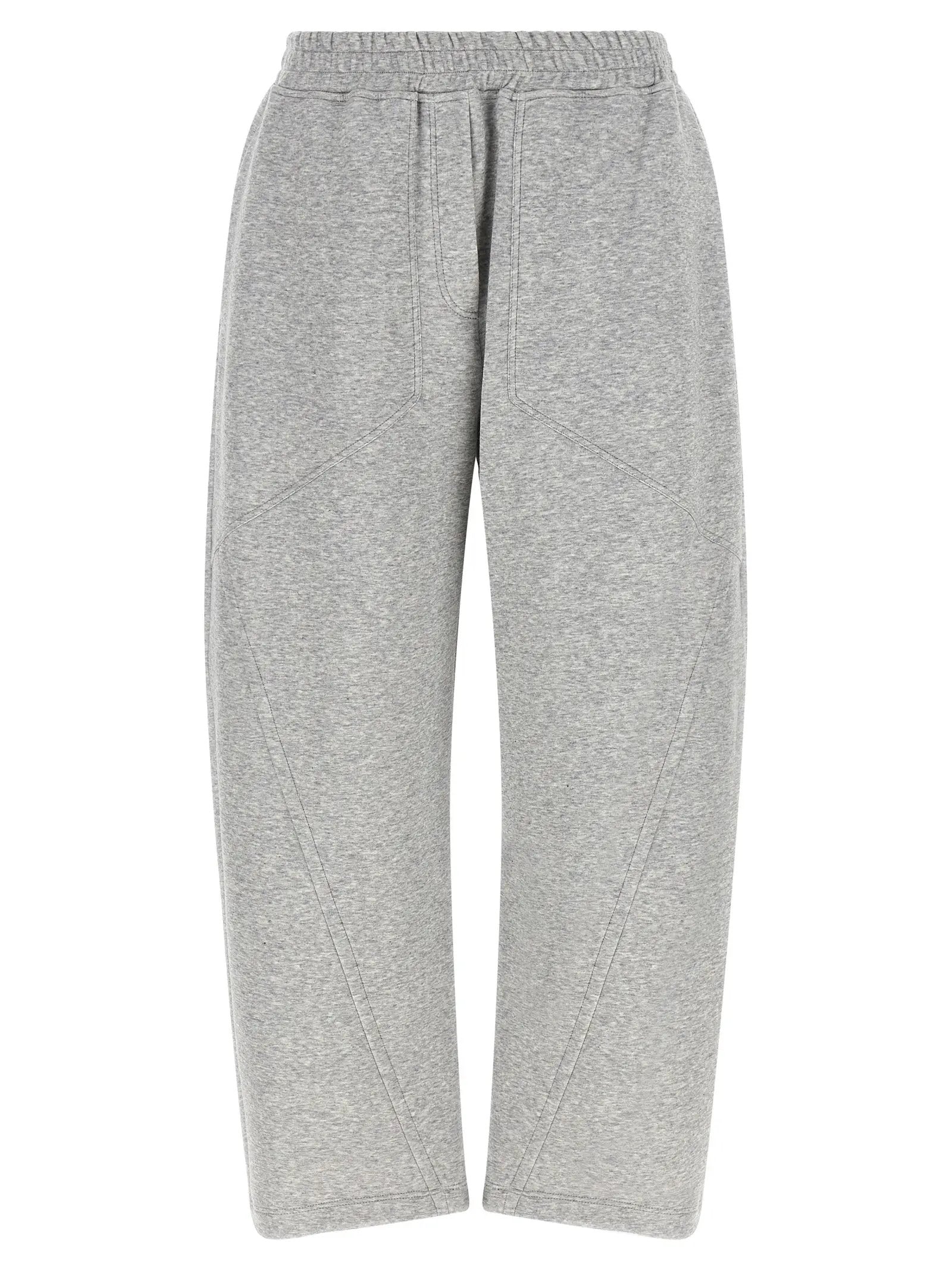 Brunello Cucinelli Gray Cotton Athletic Pants