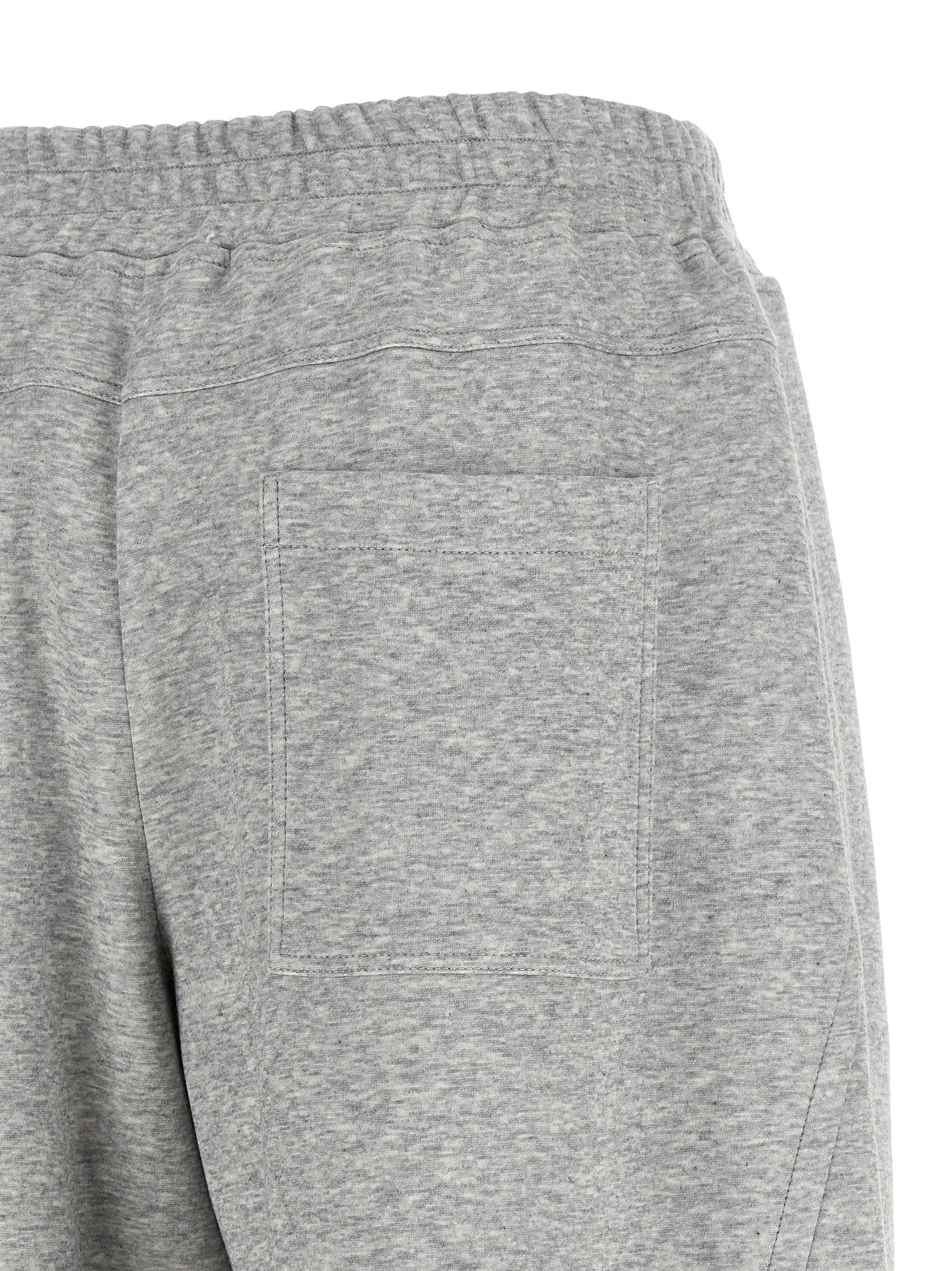 Brunello Cucinelli Gray Cotton Athletic Pants