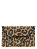 Stella McCartney Brown Polyester Clutch Bag