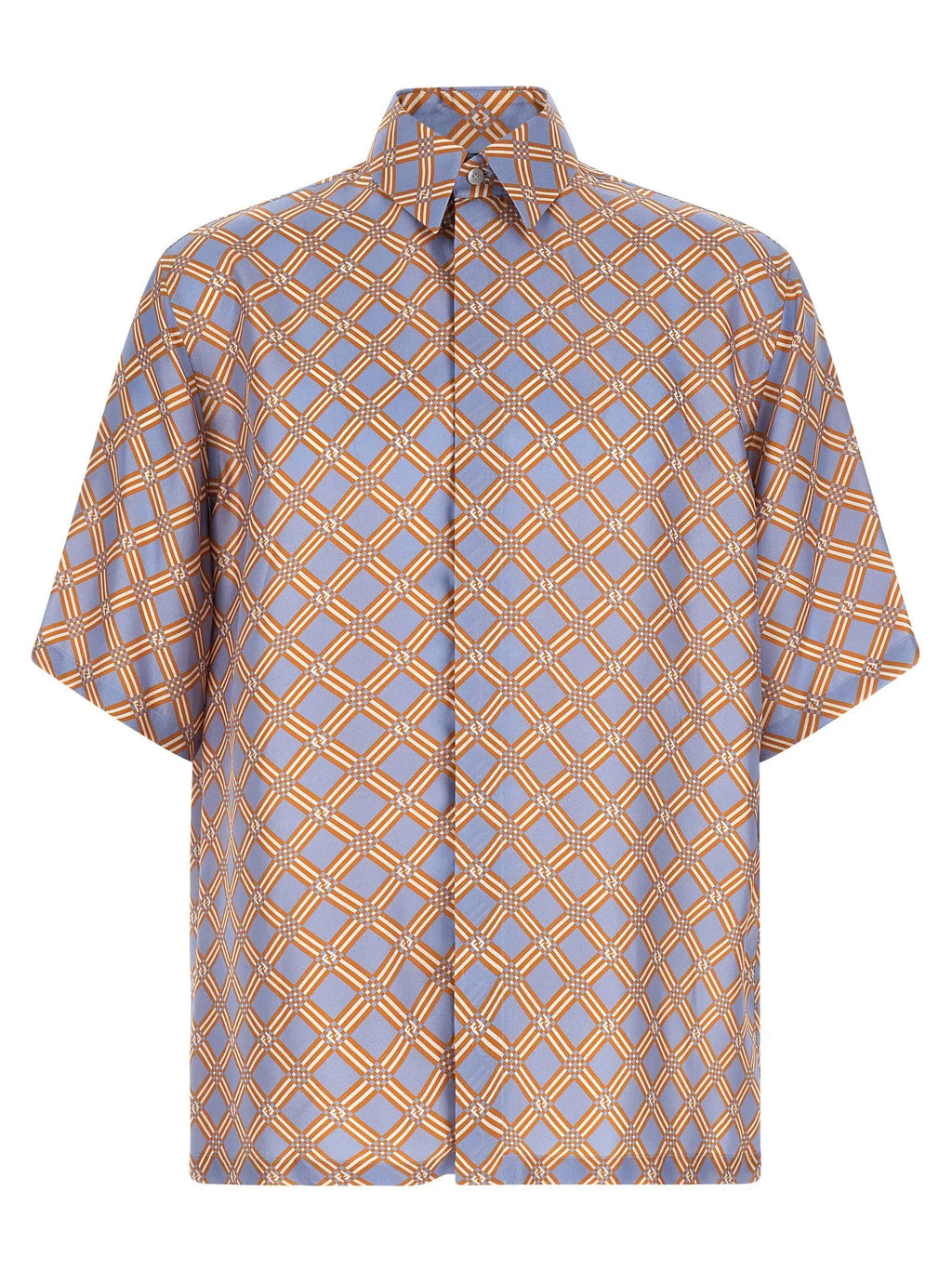 Fendi Multicolor Silk Blouse
