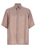 Fendi Multicolor Silk Blouse