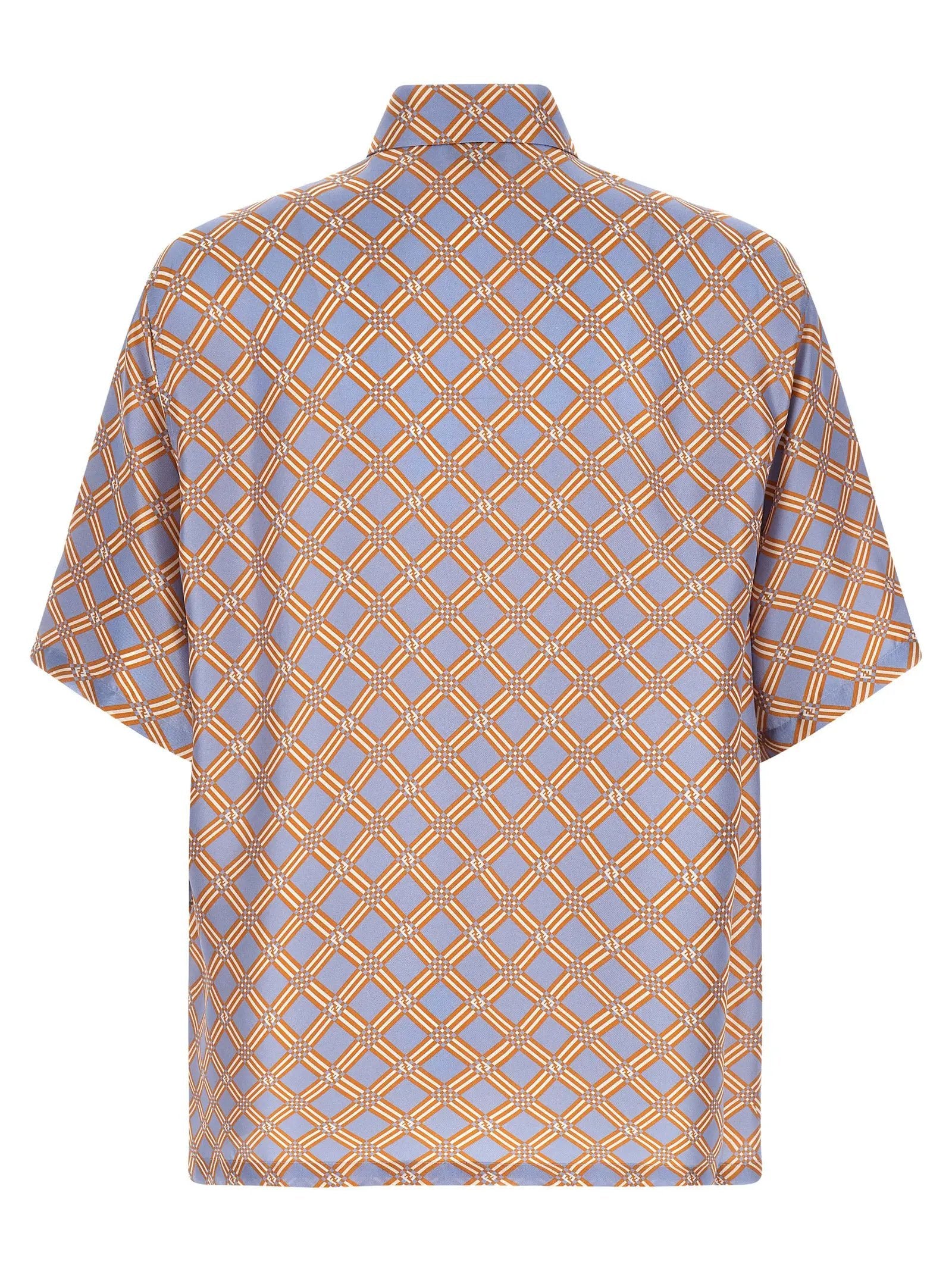 Fendi Multicolor Silk Blouse