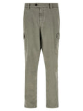 Brunello Cucinelli Bicolor Cotton Cargo Pants