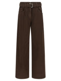 Brunello Cucinelli Brown Cotton Jeans Denim