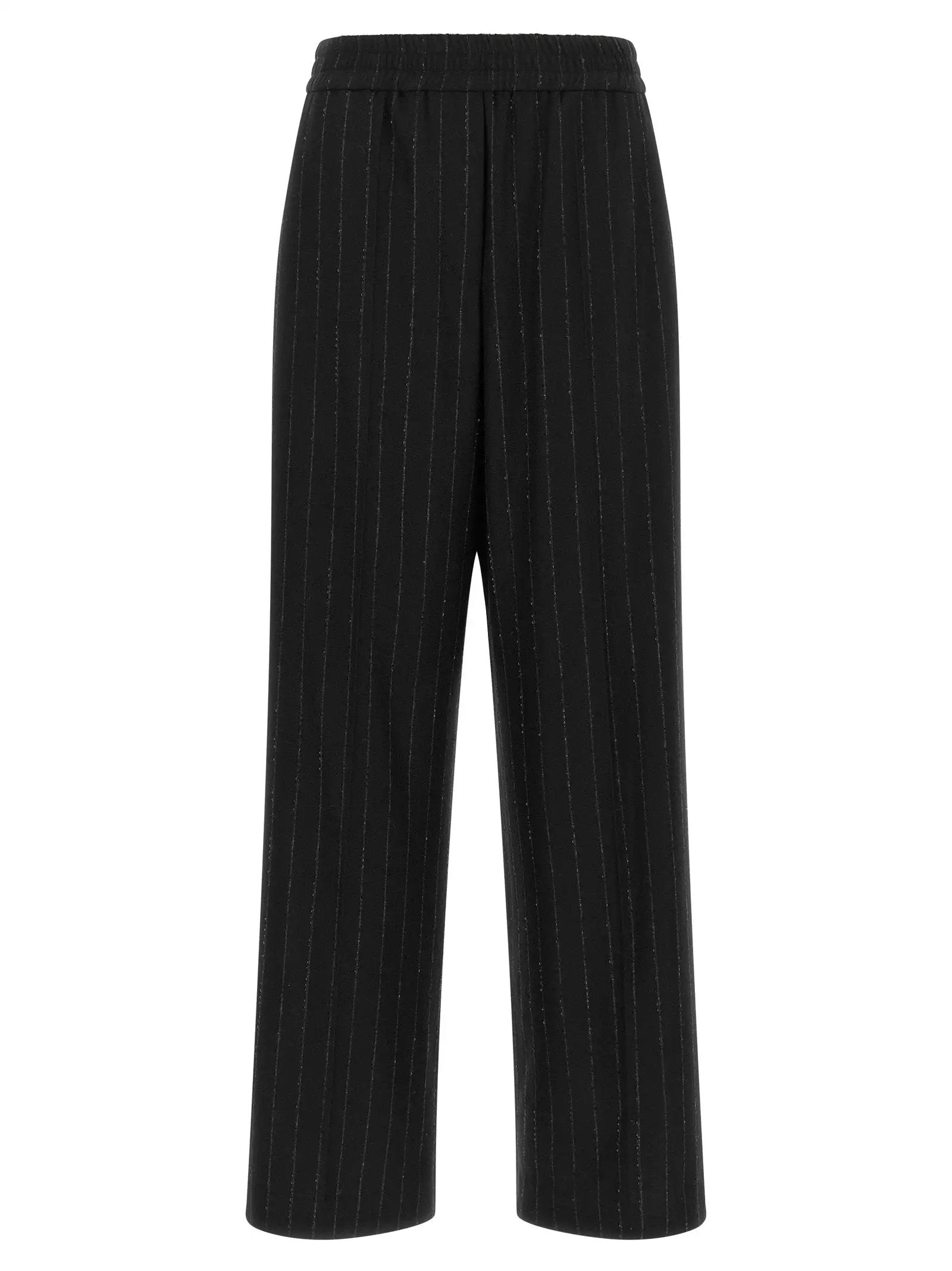 Brunello Cucinelli Blue Virgin Wool Casual Pants