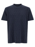 Fendi Blue Cotton T-Shirt