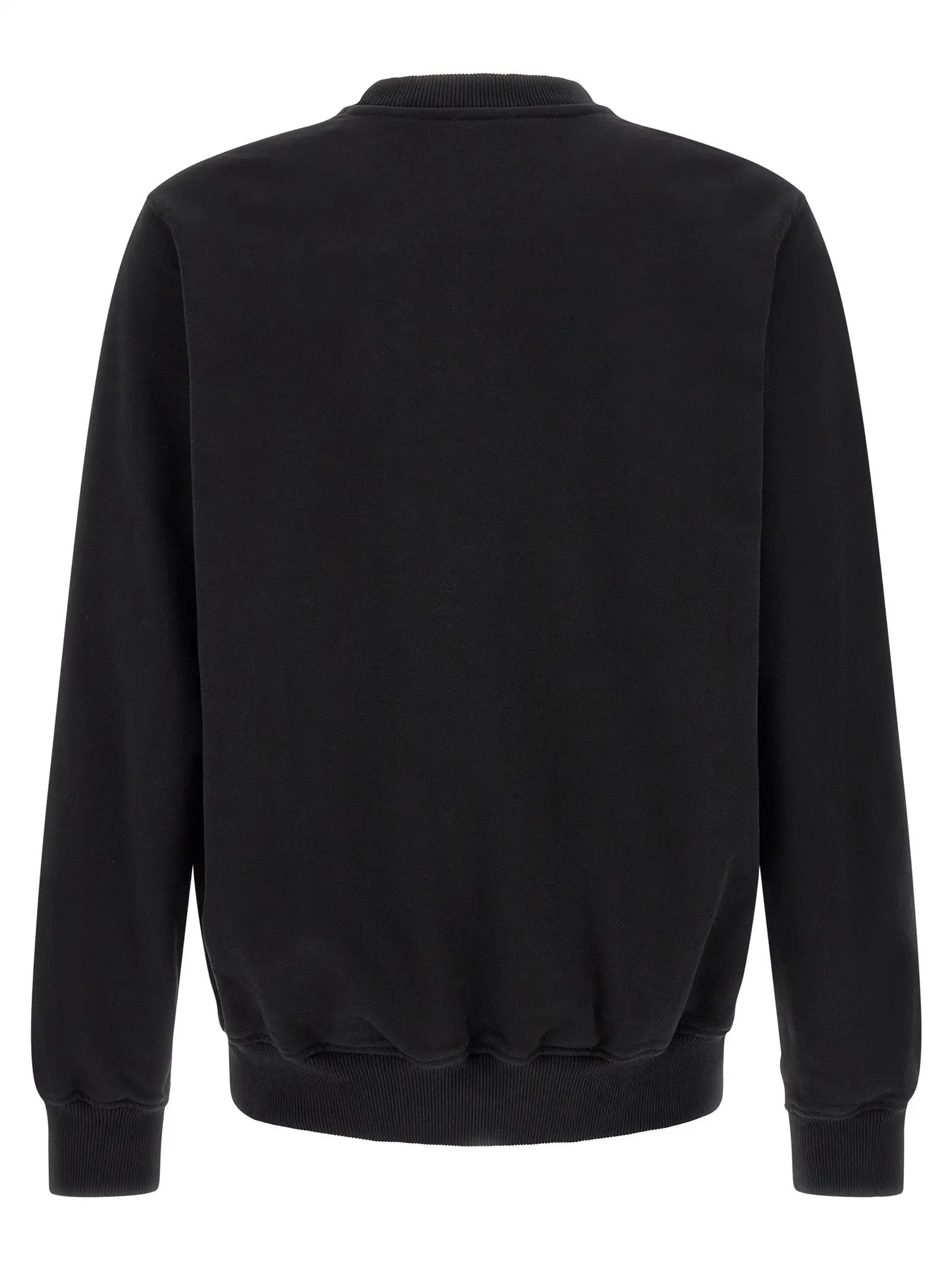 Casablanca Black Organic Cotton Sweatshirt
