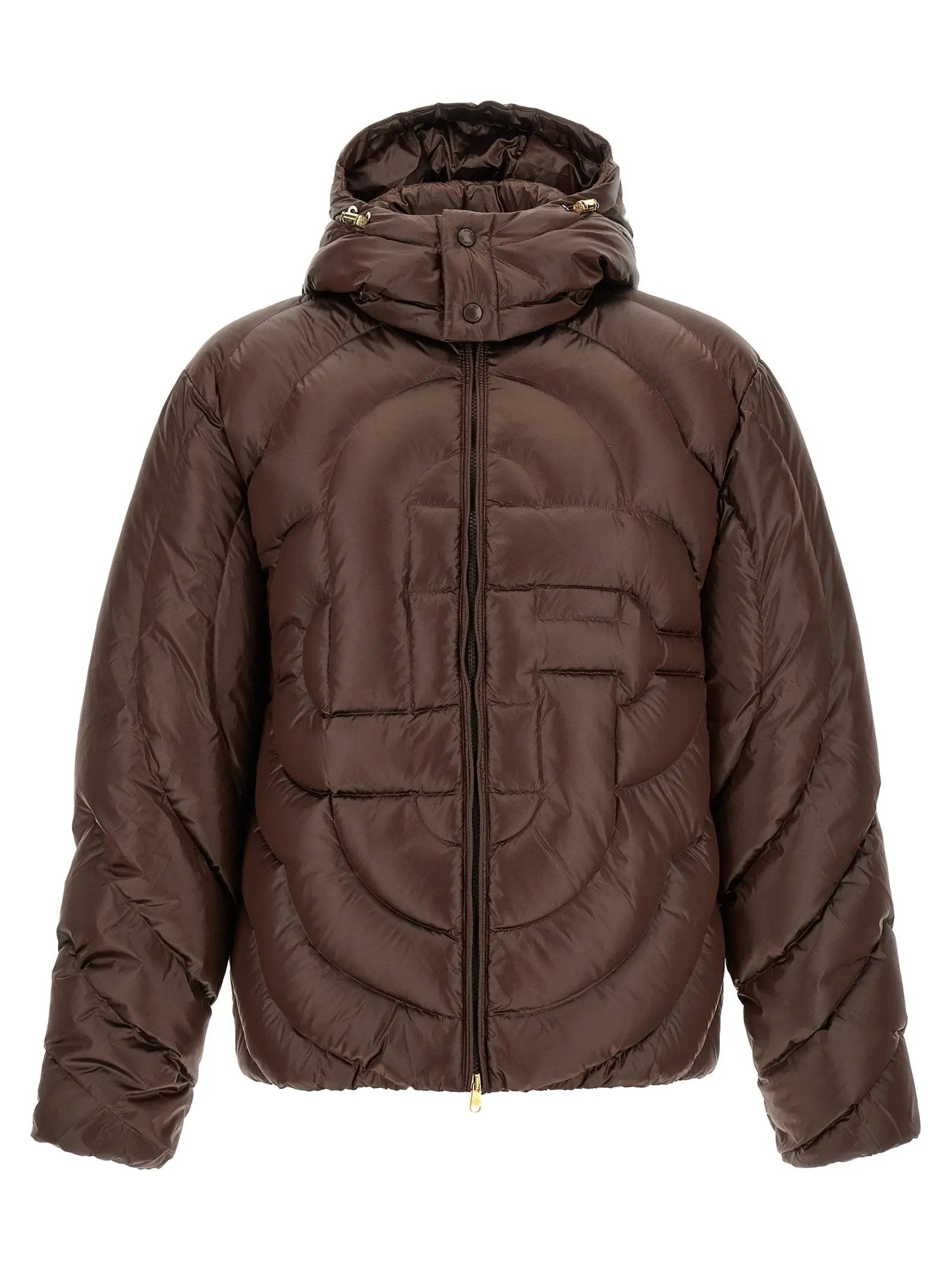 Casablanca Brown Polyamide Full-Length Jacket