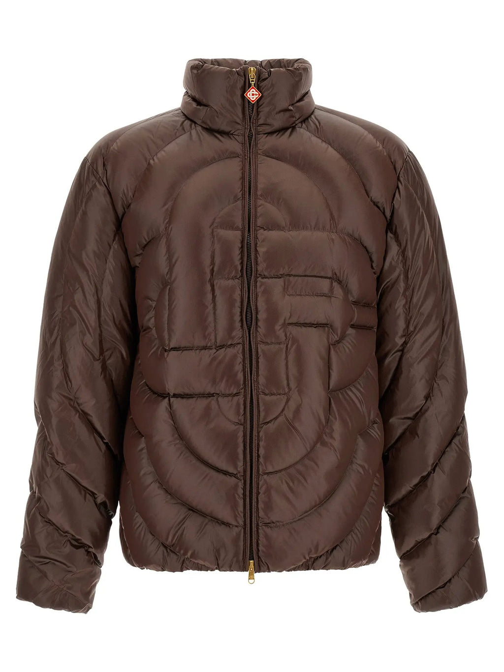 Casablanca Brown Polyamide Full-Length Jacket