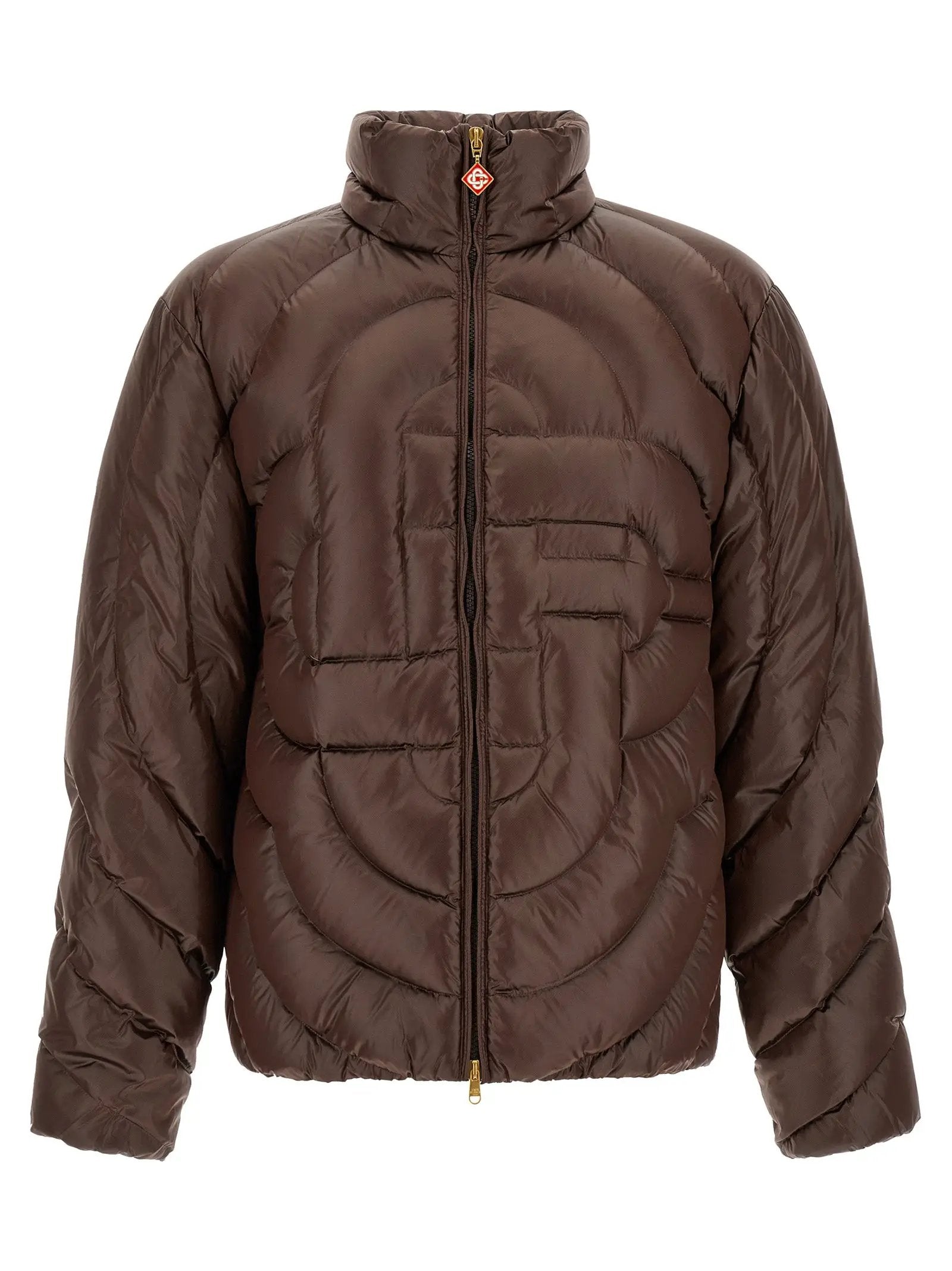 Casablanca Brown Polyamide Full-Length Jacket