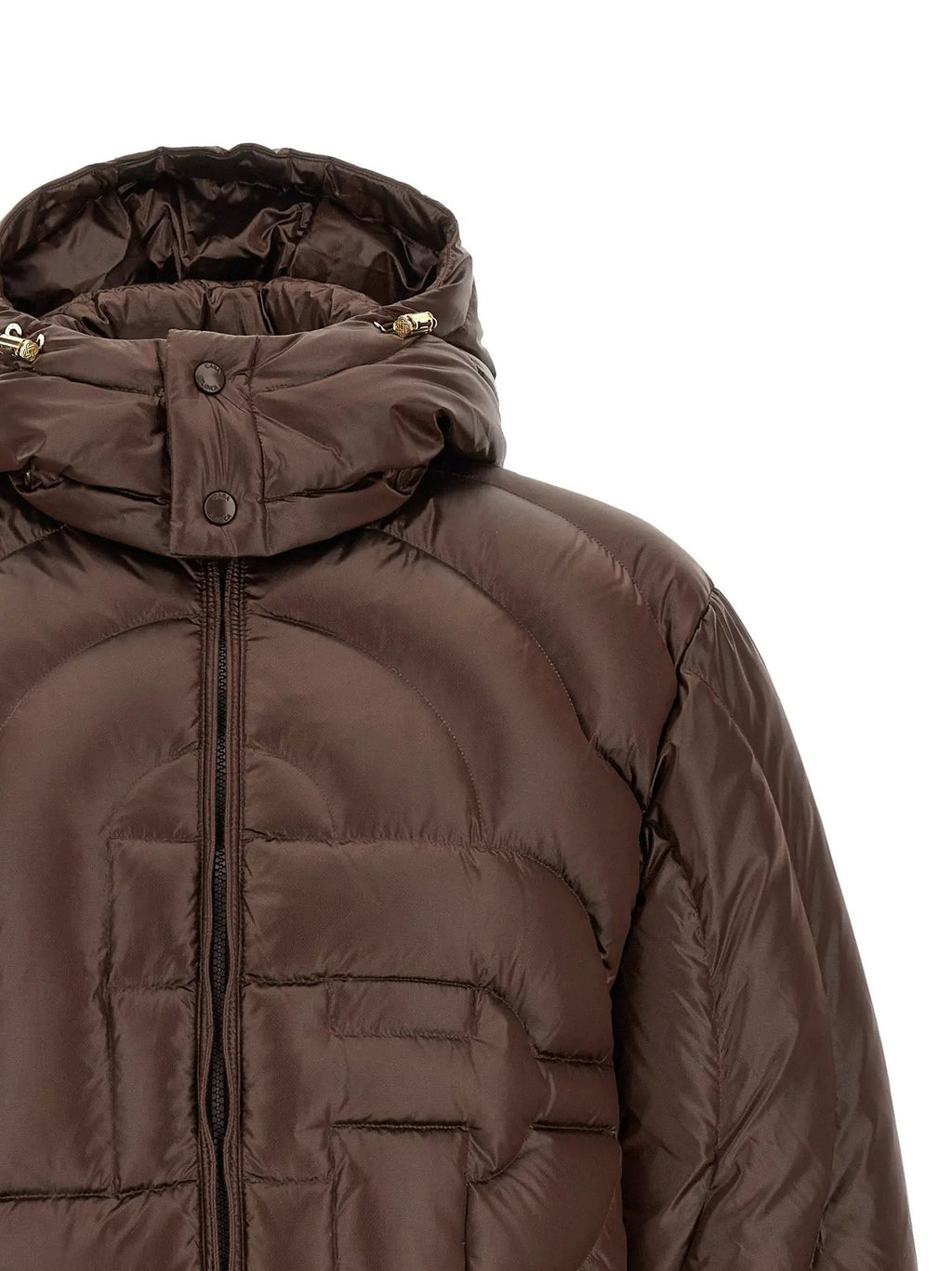 Casablanca Brown Polyamide Full-Length Jacket