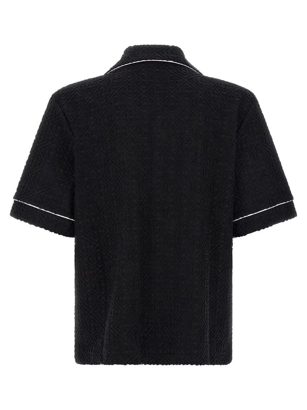 Casablanca Black Cotton Pattern Shirt