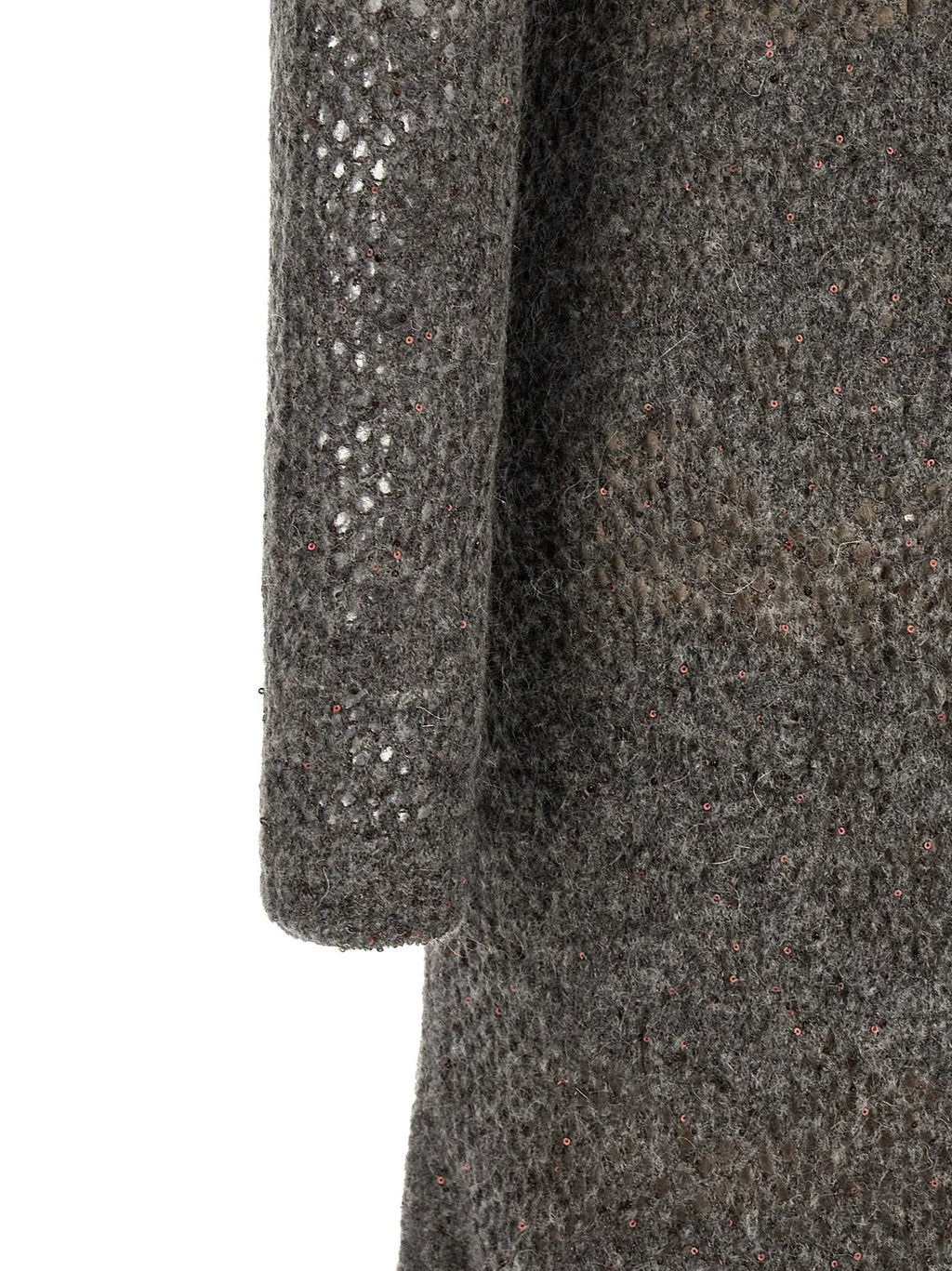 Brunello Cucinelli Gray Nylon Casual Dress