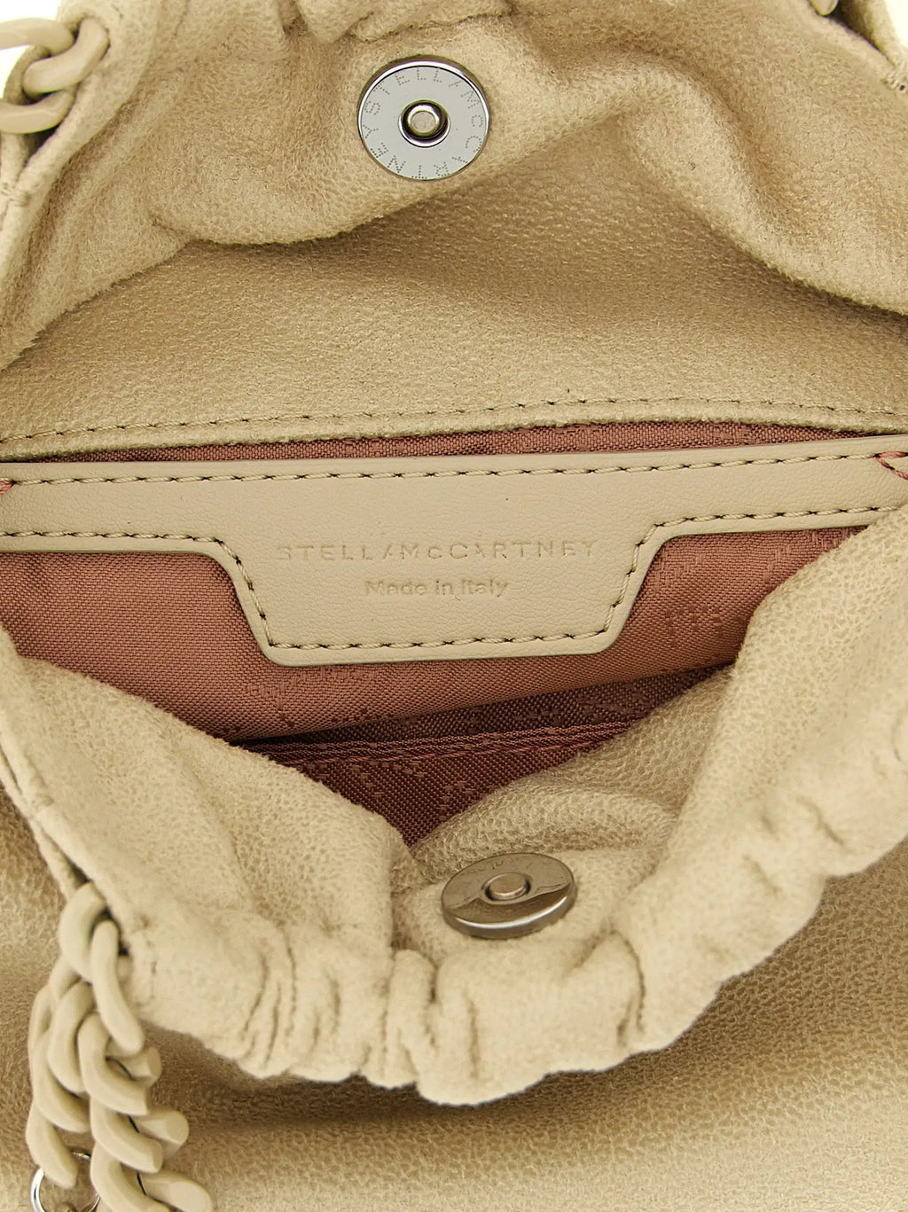 Stella McCartney Beige Polyester Shoulder Bag