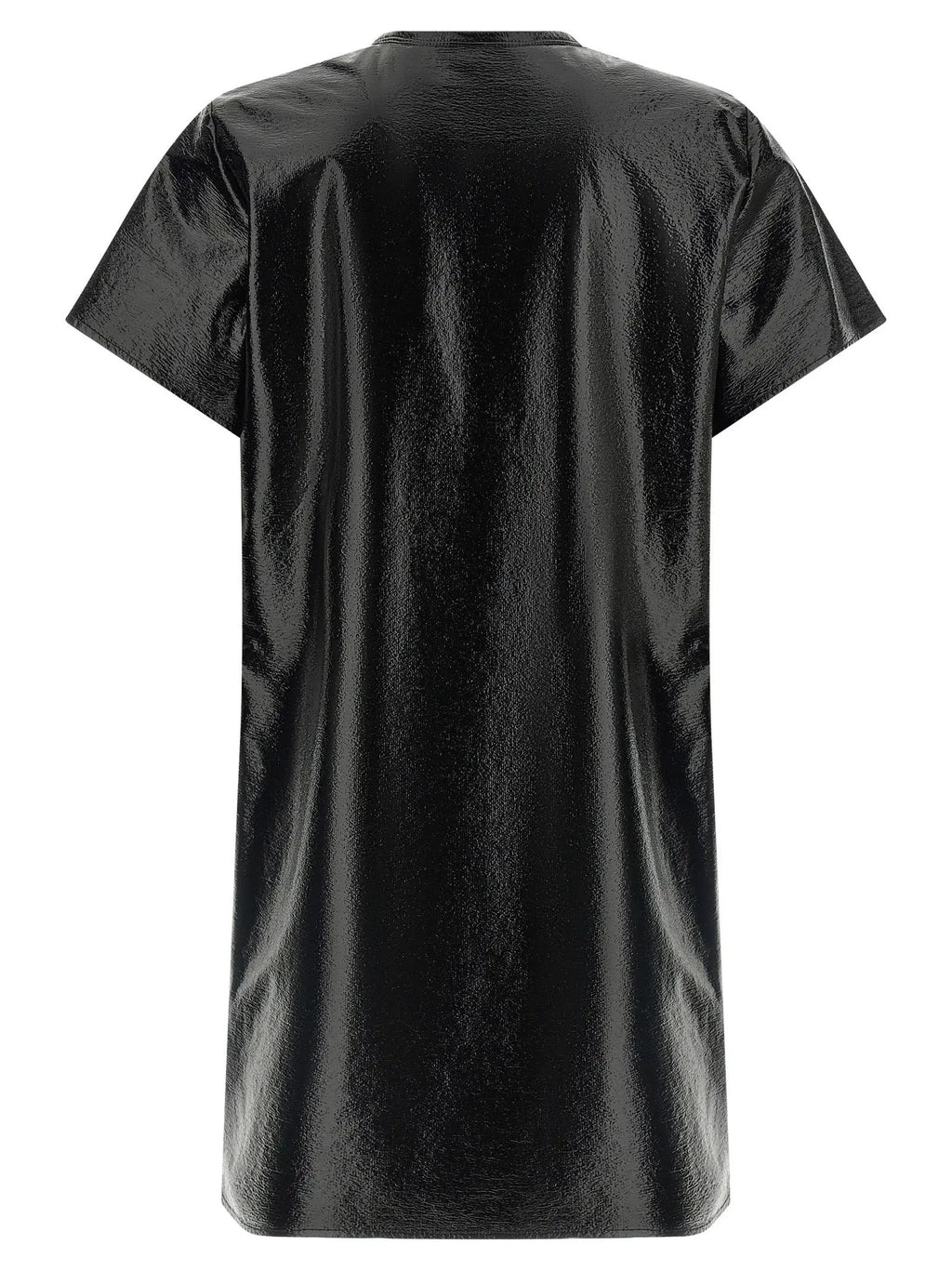 Courrèges Black Viscose Short Dress