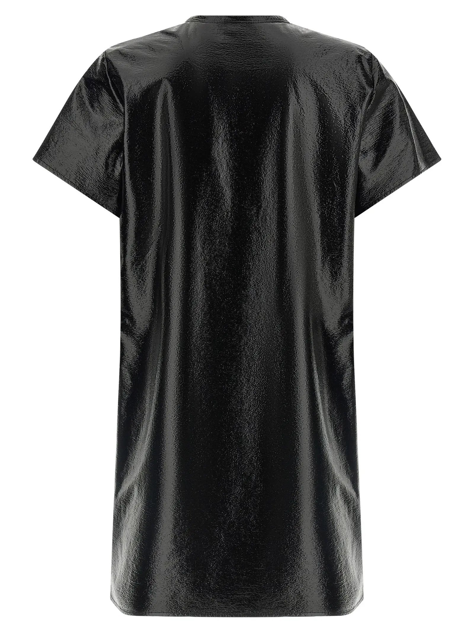Courrèges Black Viscose Short Dress
