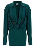 The Andamane Bicolor Polyester Short Dress