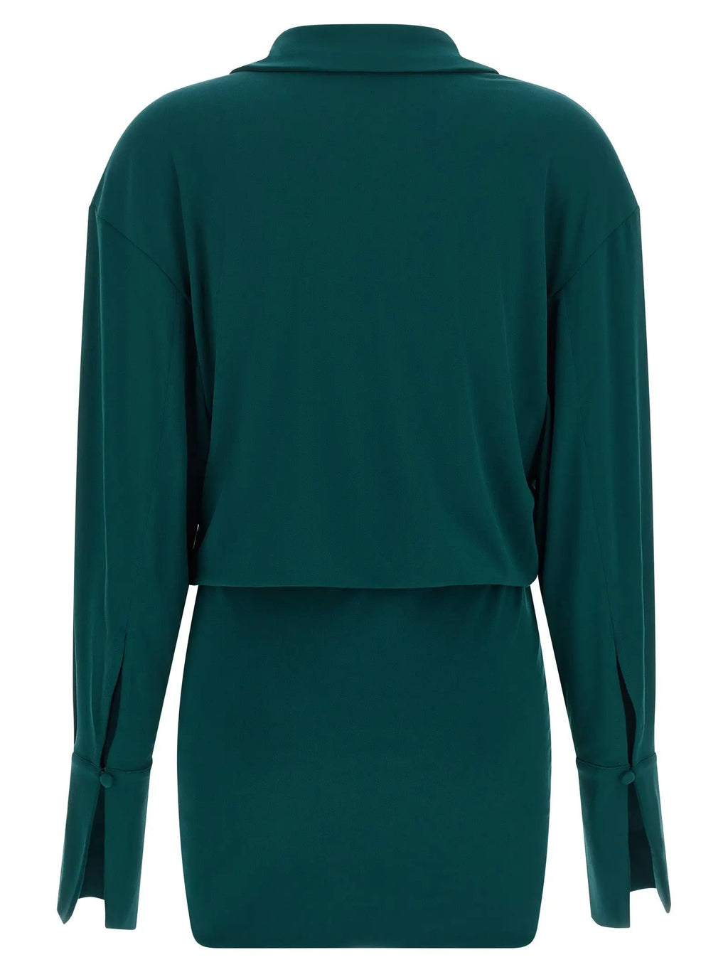 The Andamane Bicolor Polyester Short Dress