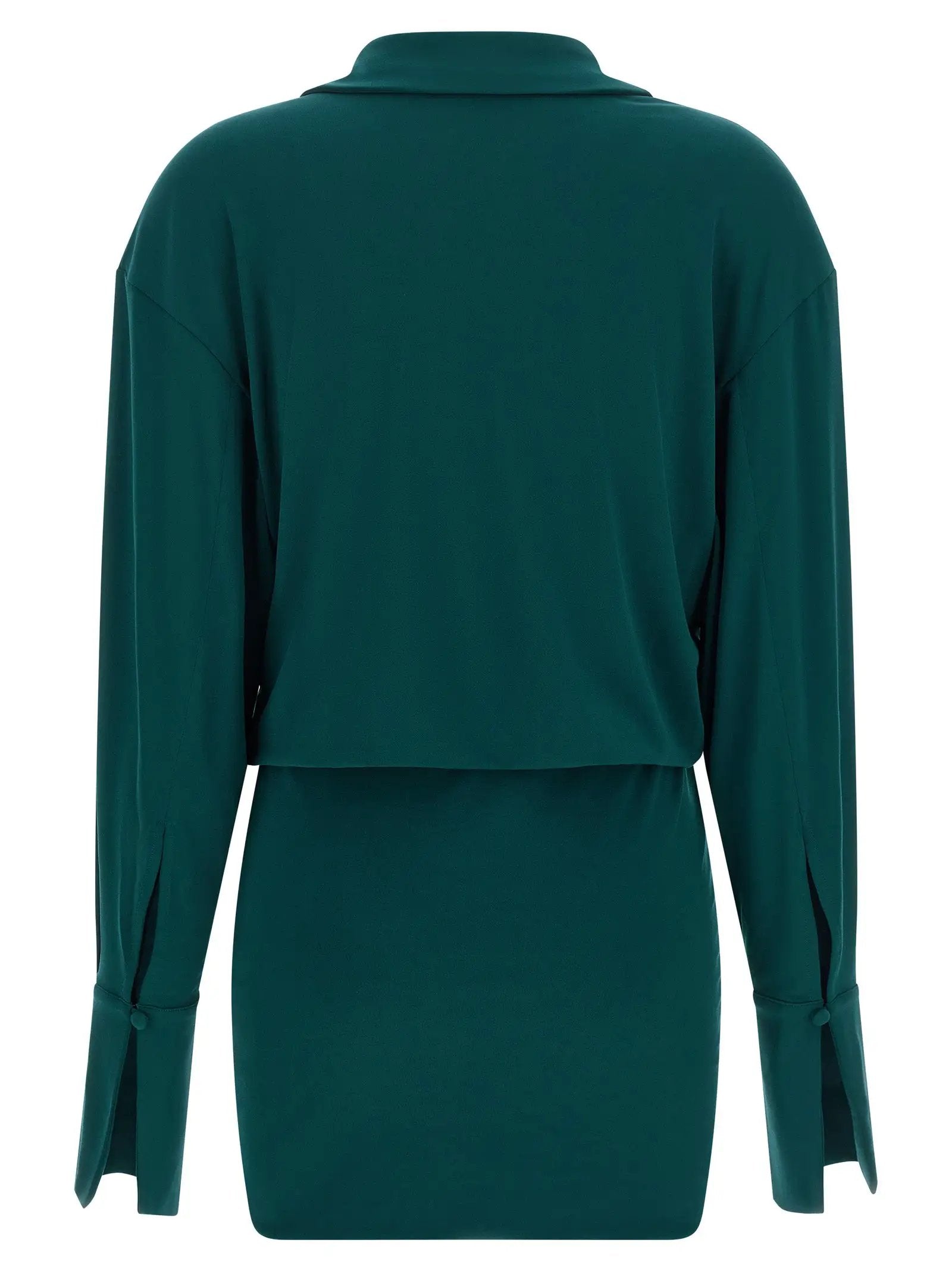 The Andamane Bicolor Polyester Short Dress