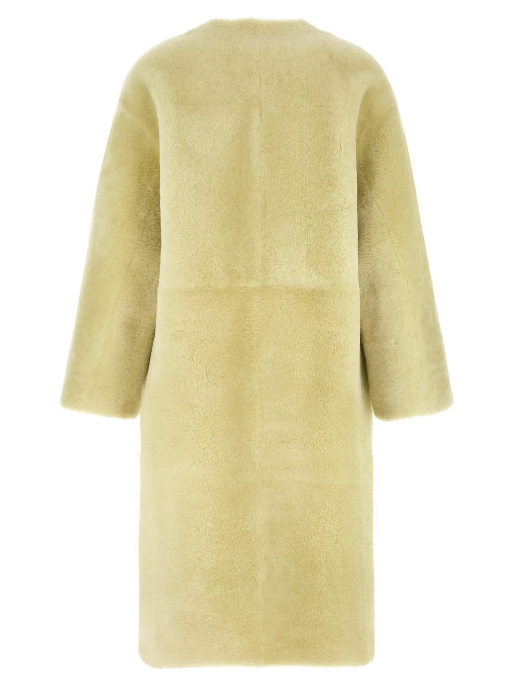 BLANCHA BLANCHA Bicolor Lamb Fur Coat