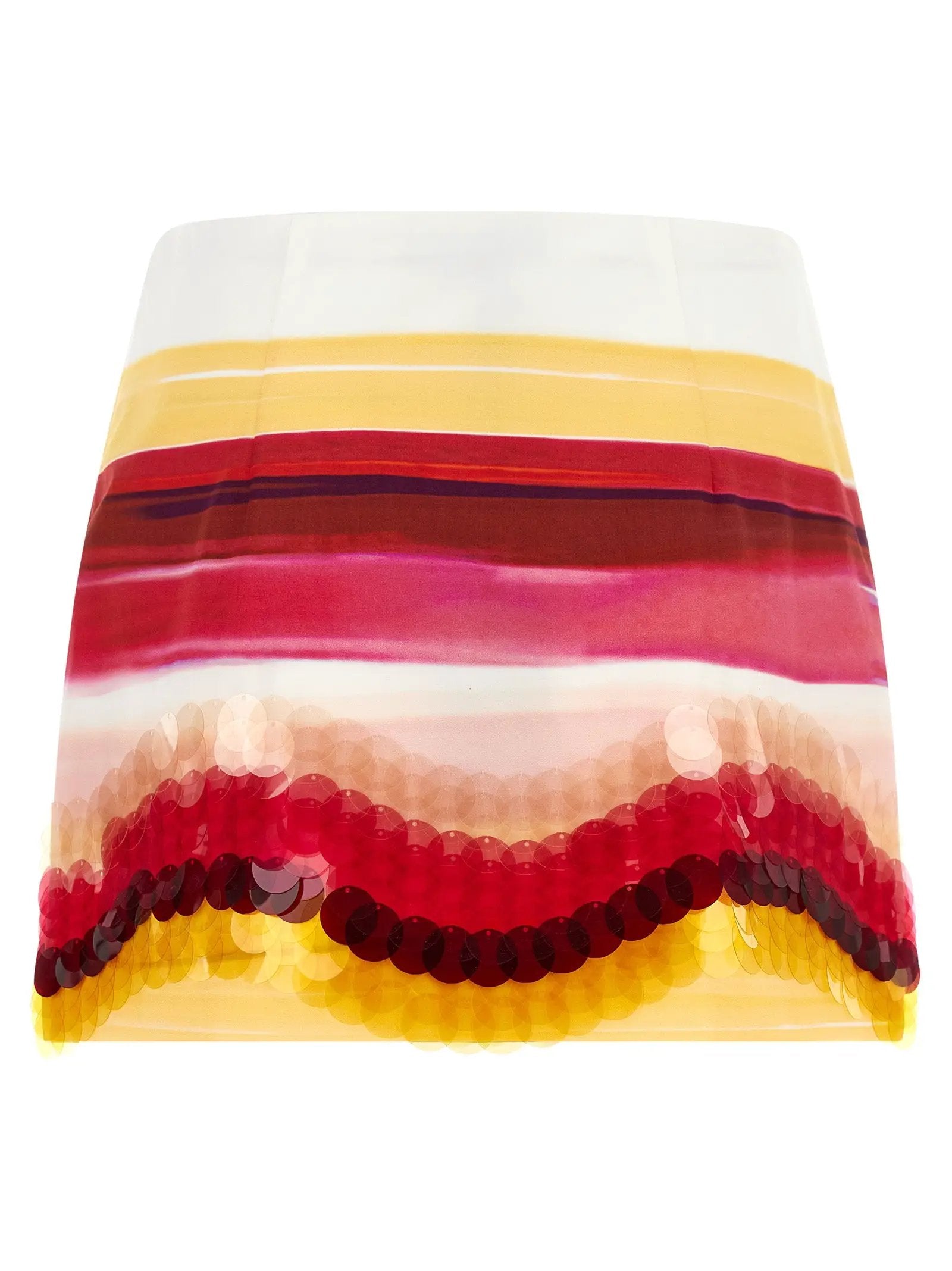 Fendi Multicolor Cotton Long Skirt