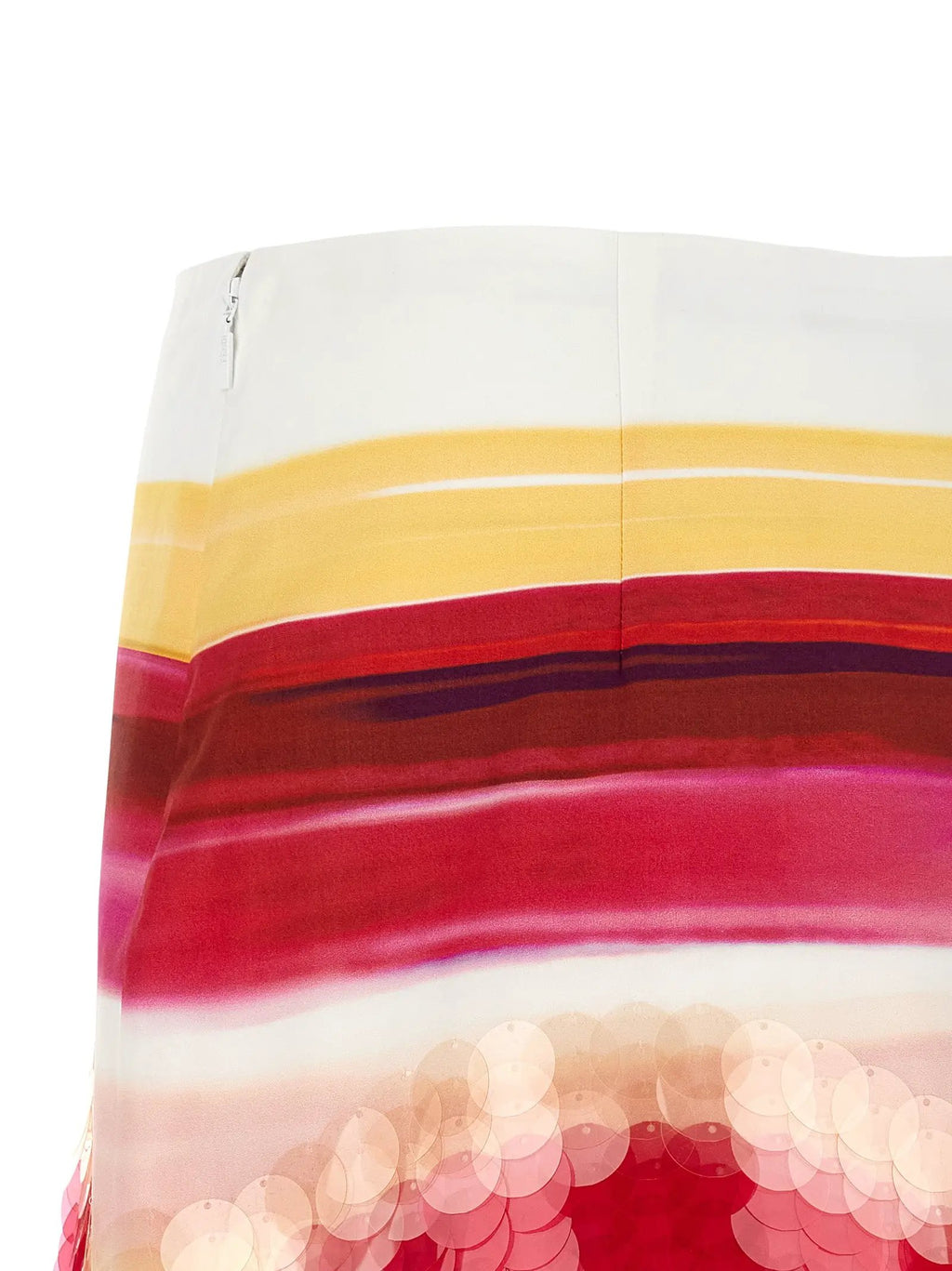 Fendi Multicolor Cotton Long Skirt