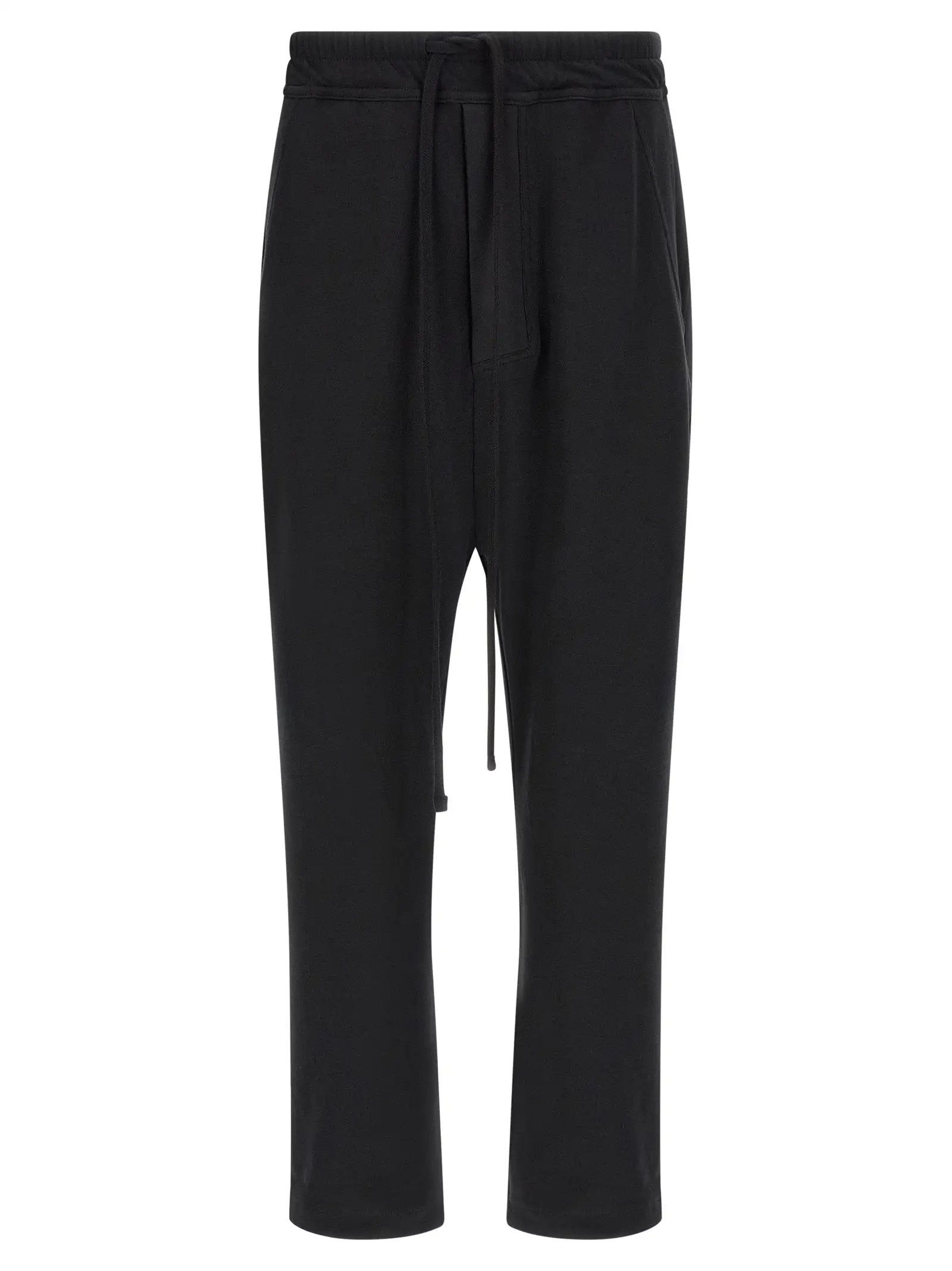 Thom Krom Black Cotton Casual Pants
