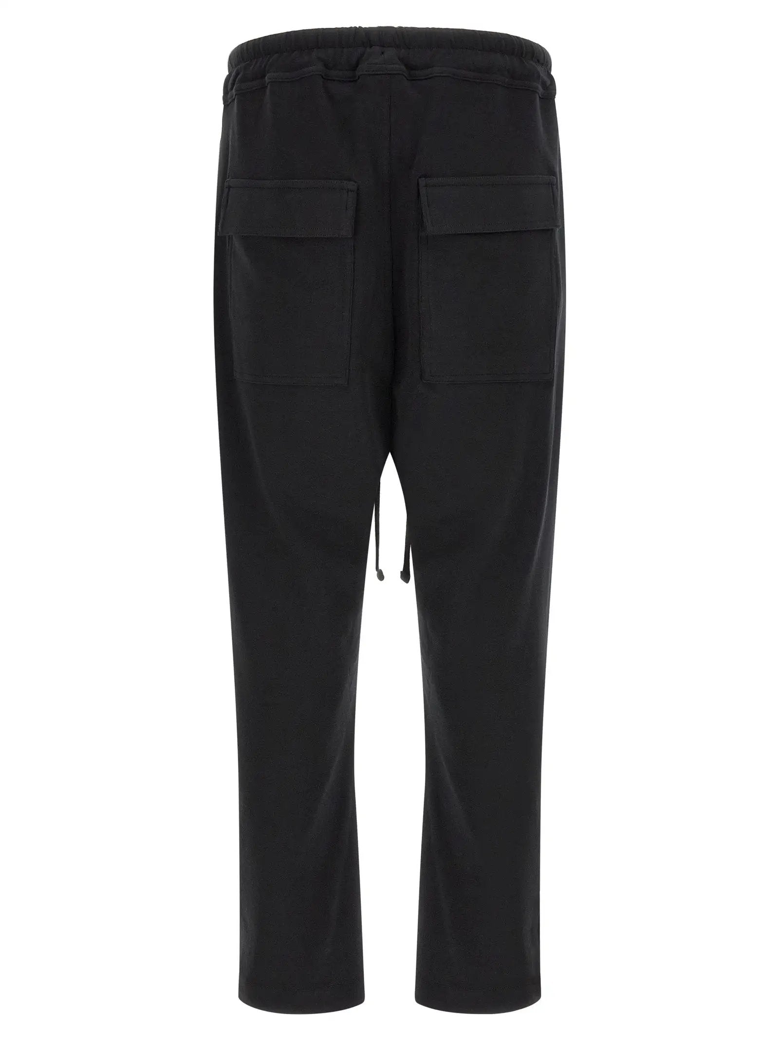 Thom Krom Black Cotton Casual Pants