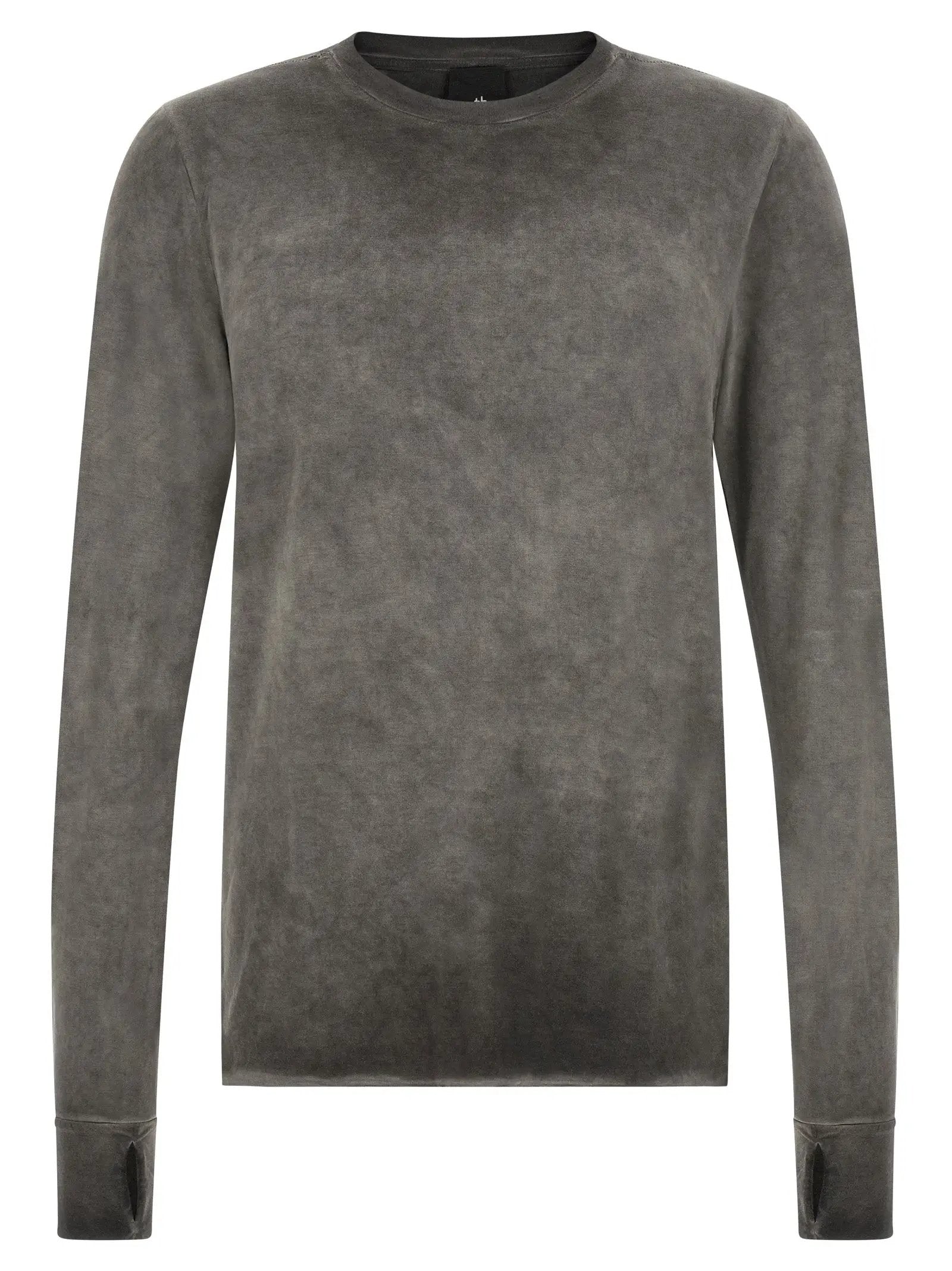 Thom Krom Gray Viscose T-Shirt