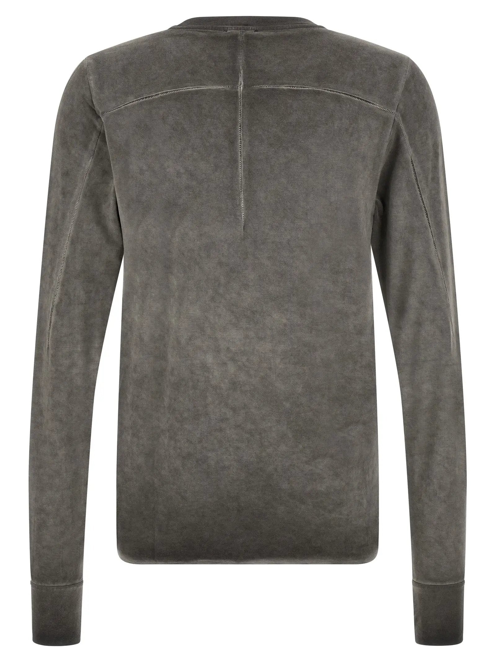Thom Krom Gray Viscose T-Shirt