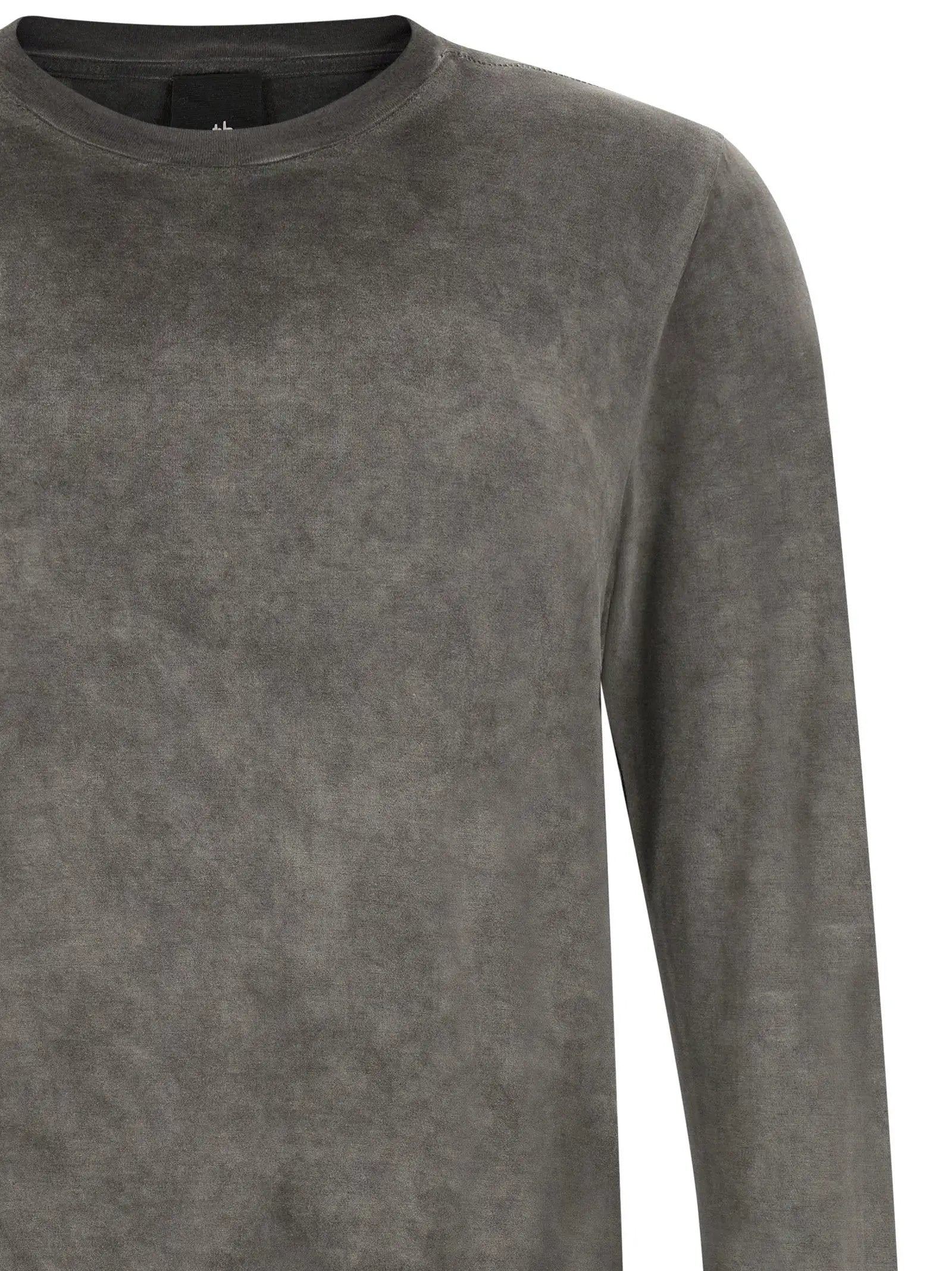 Thom Krom Gray Viscose T-Shirt