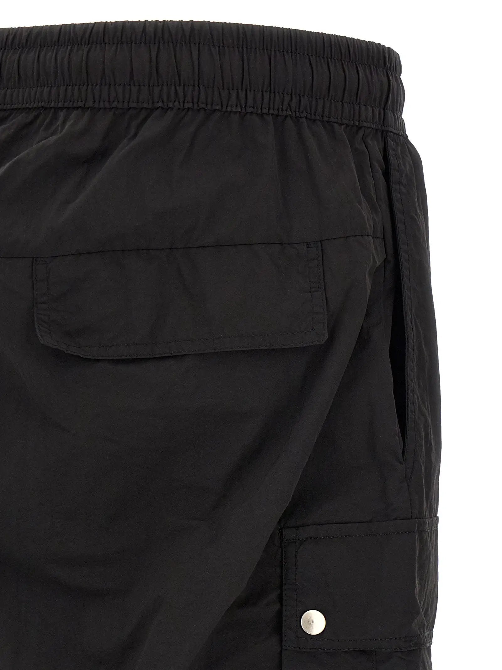 Thom Krom Black Polyamide Cargo Pants
