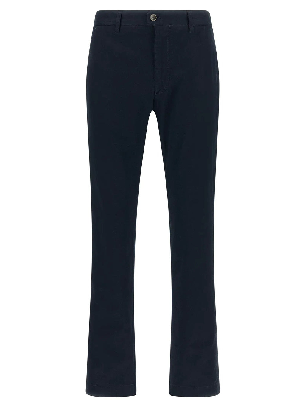 Incotex Blue Cotton Casual Pants