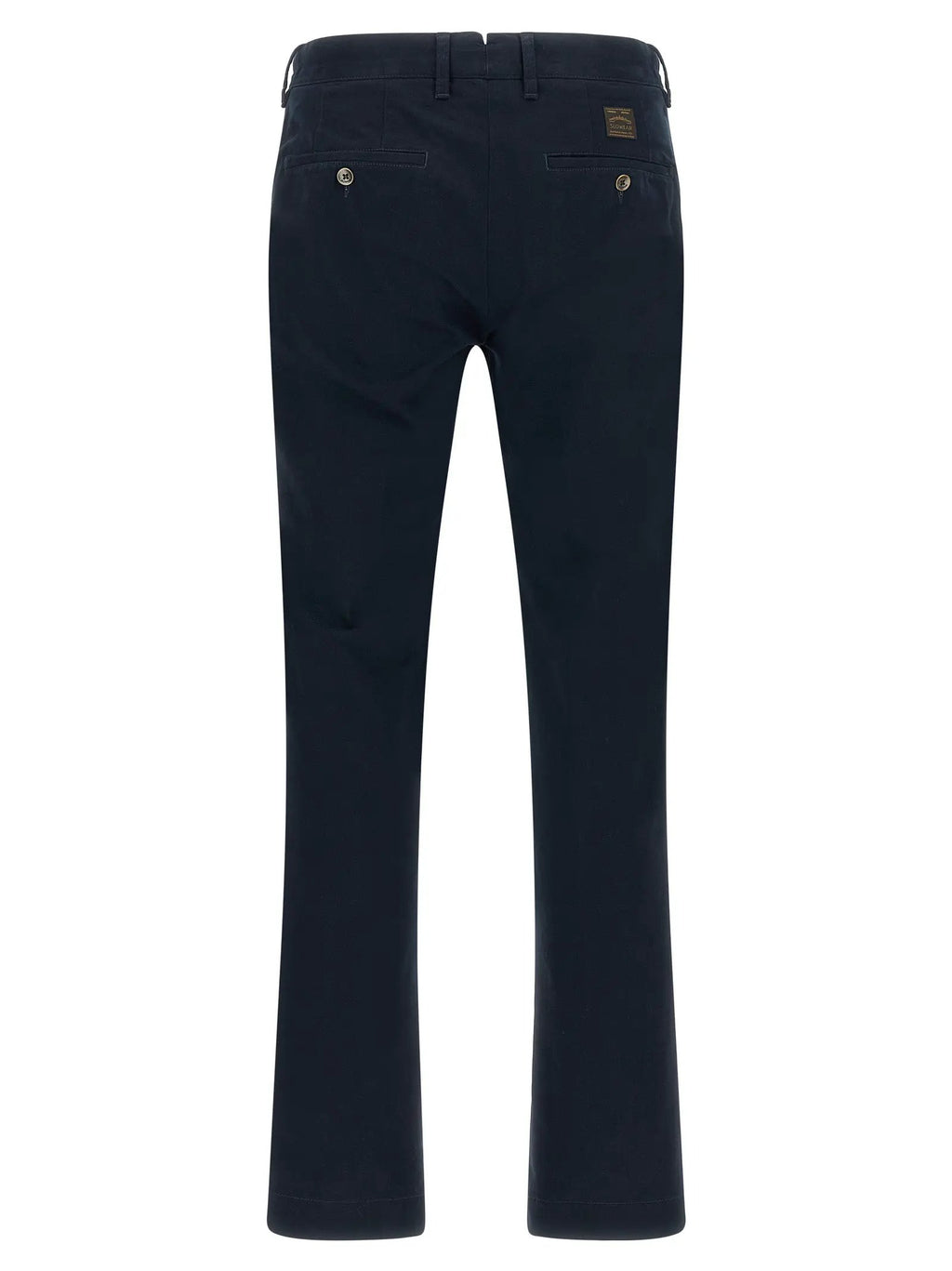 Incotex Blue Cotton Casual Pants