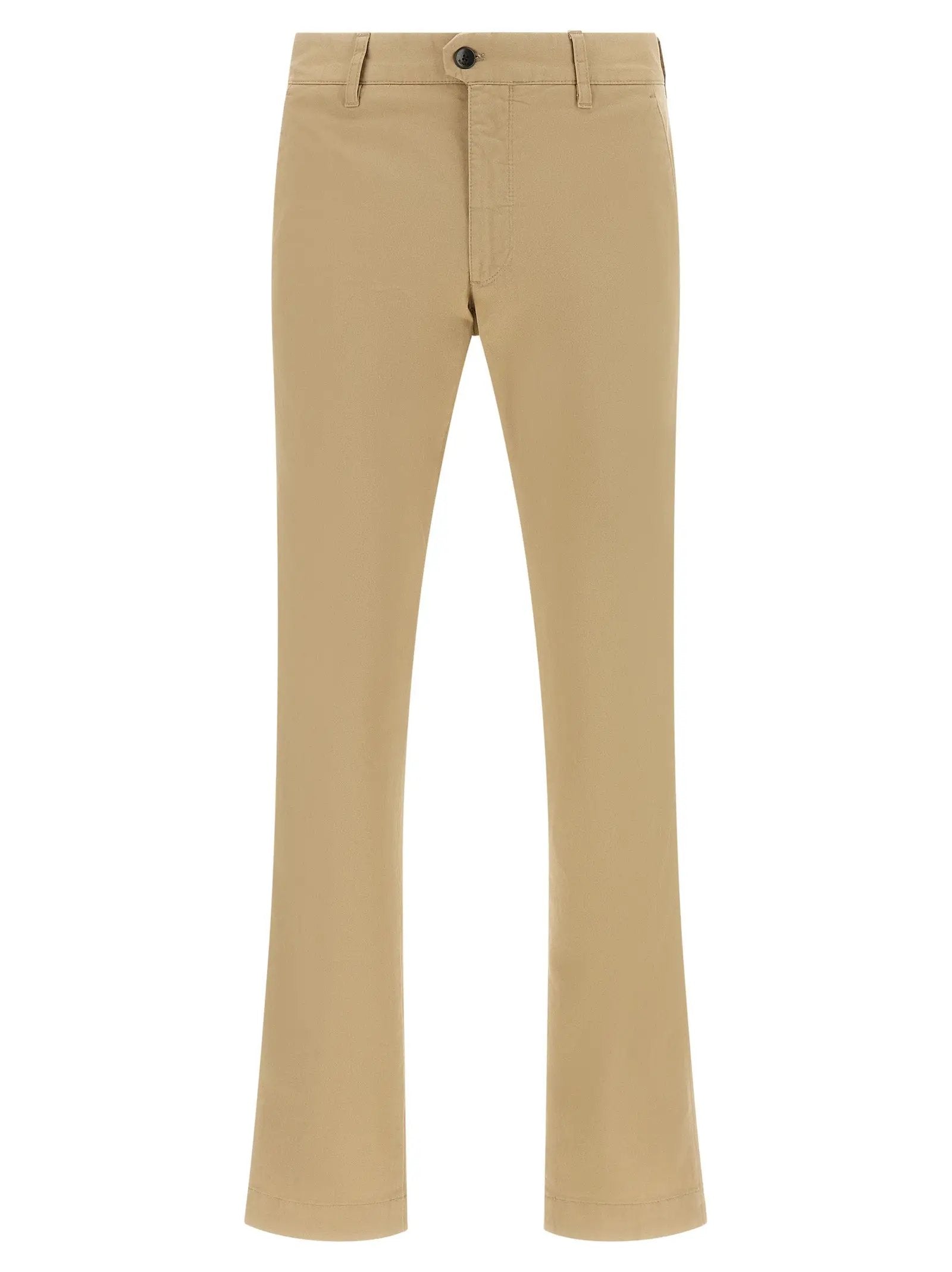 Incotex Beige Cotton Chino Pants