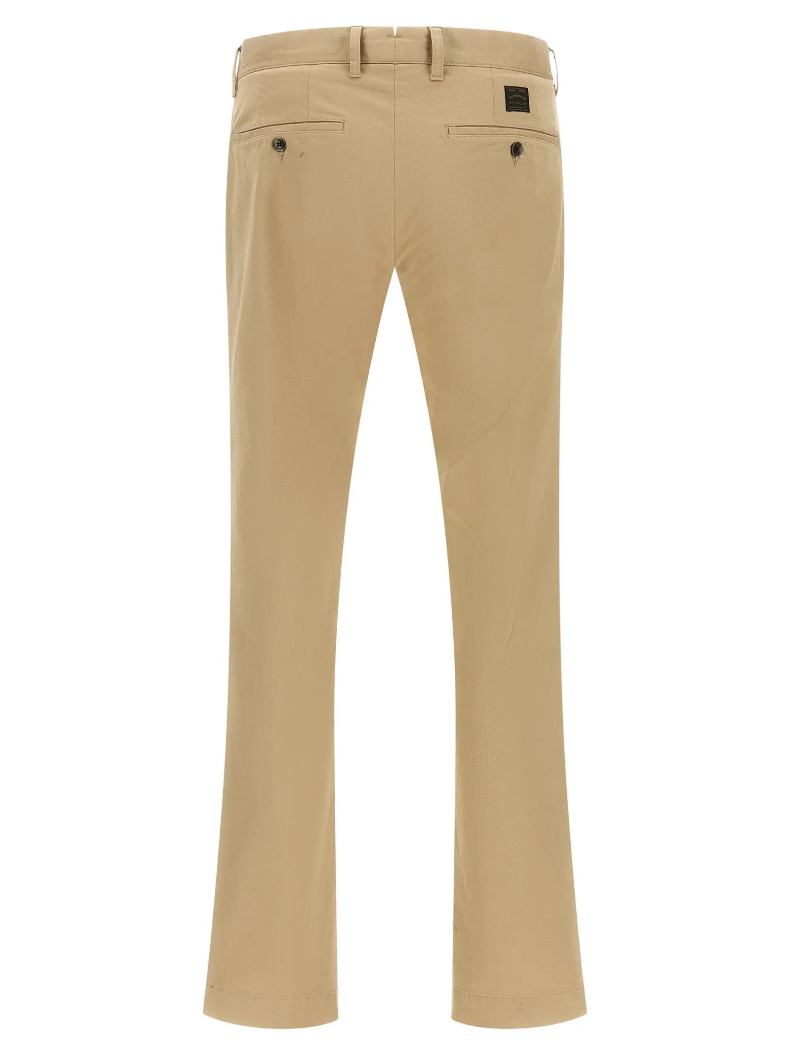 Incotex Beige Cotton Chino Pants