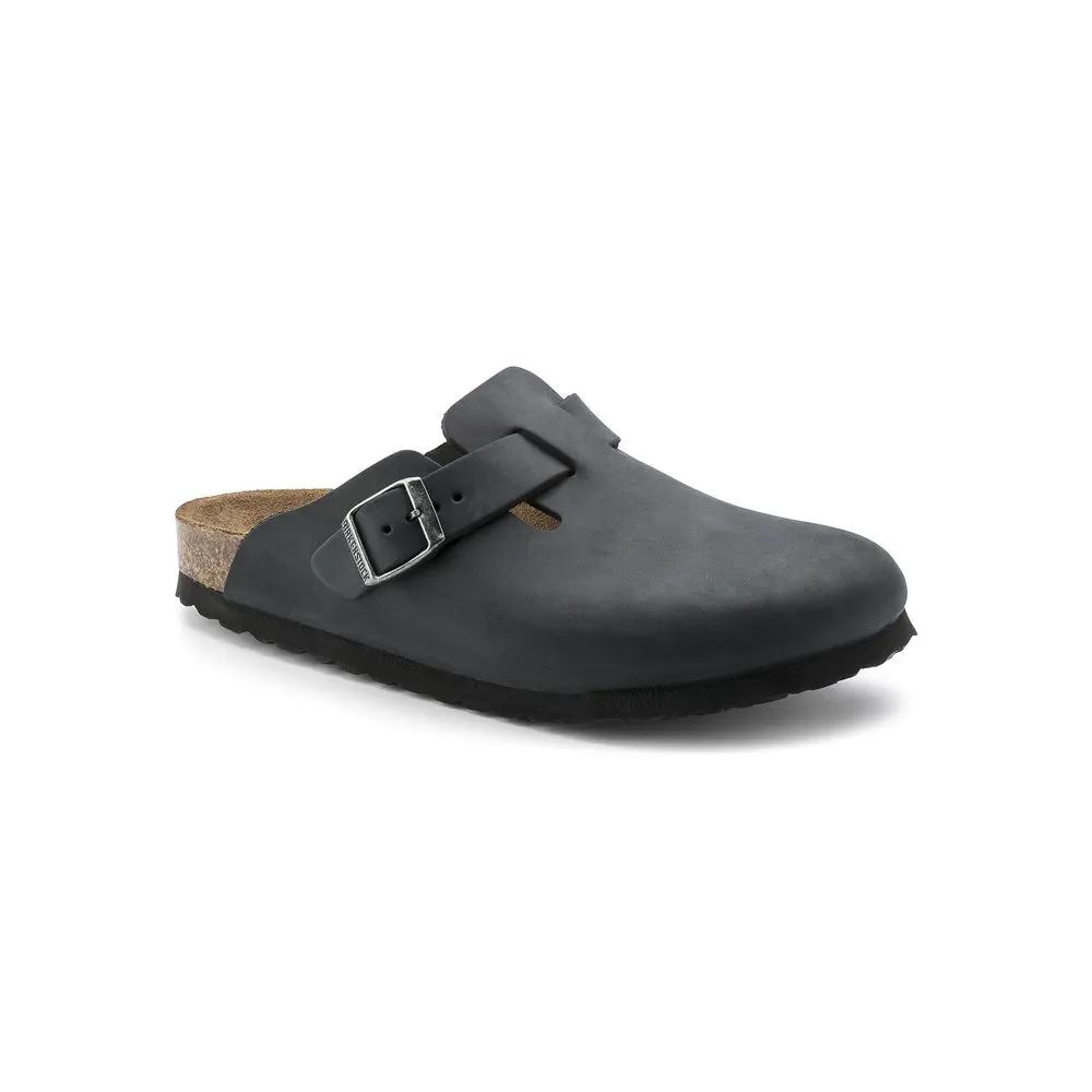 Birkenstock Black Synthetic Mules