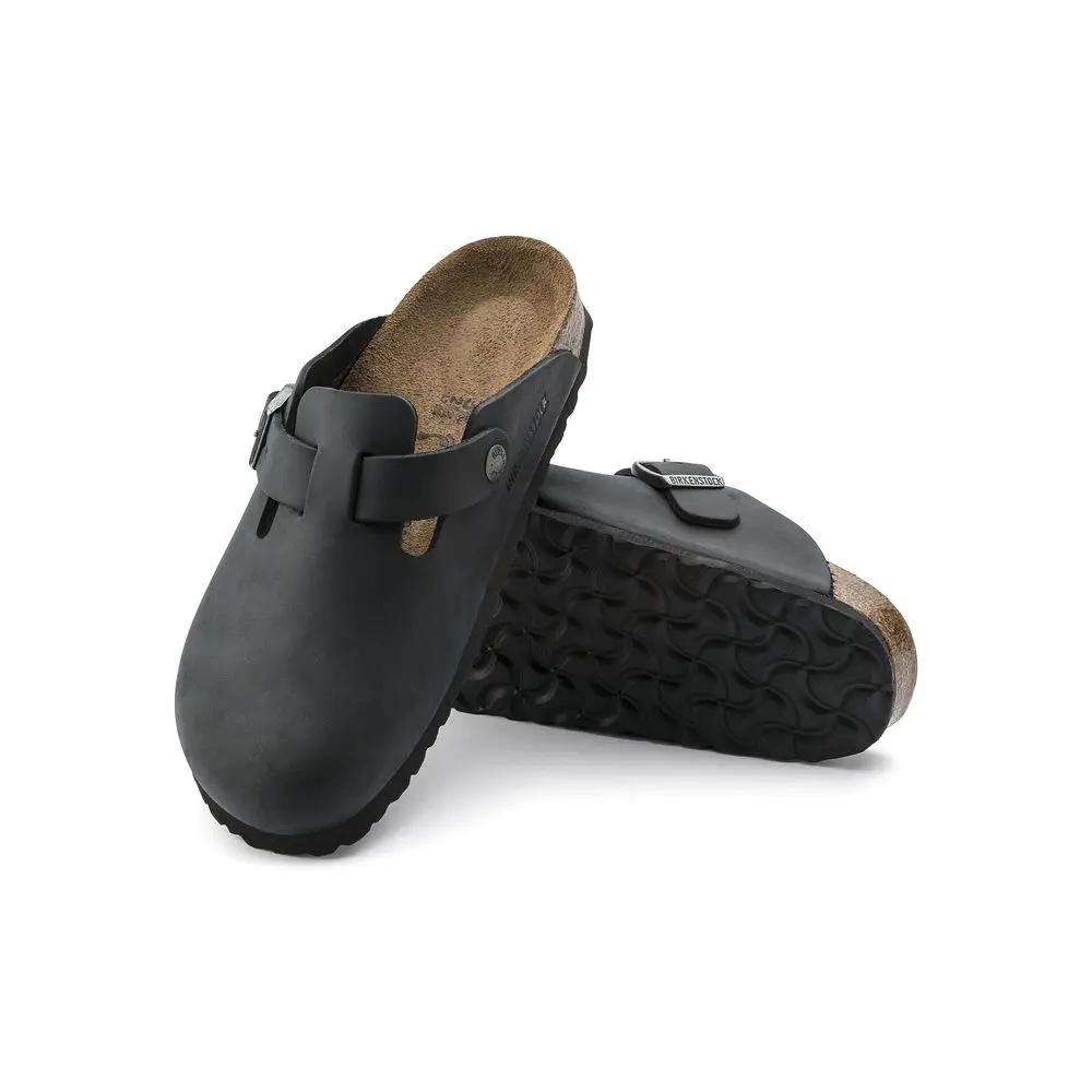Birkenstock Black Synthetic Mules
