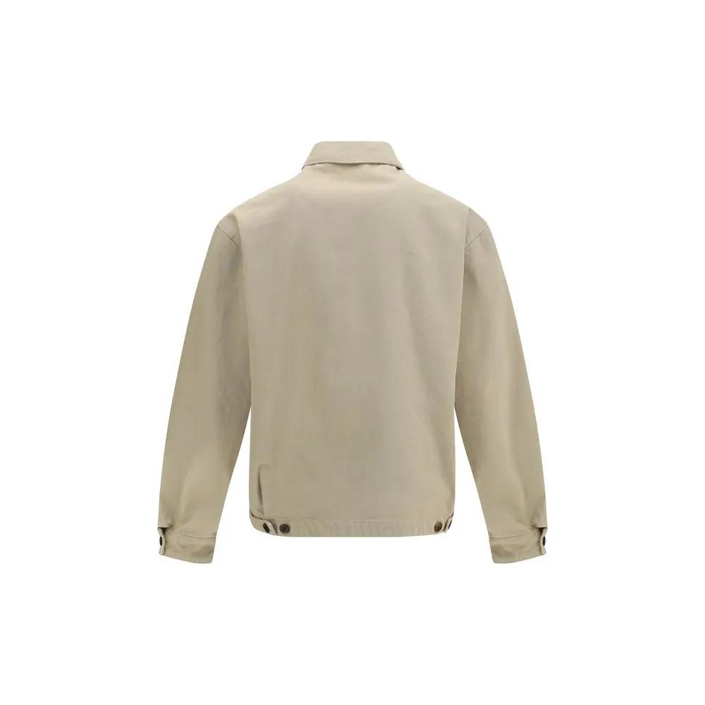 Prada Beige Cotton Denim Jacket