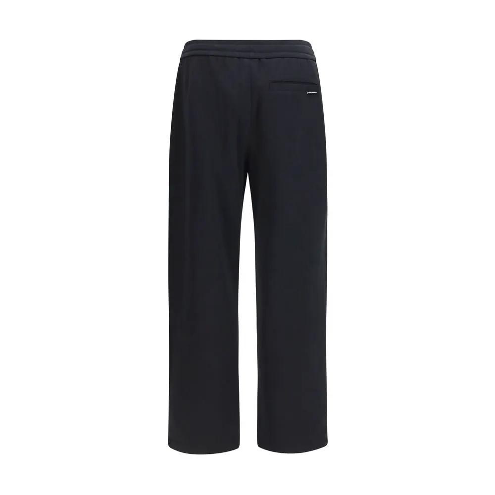 Moose Knuckles Black Cotton Casual Pants