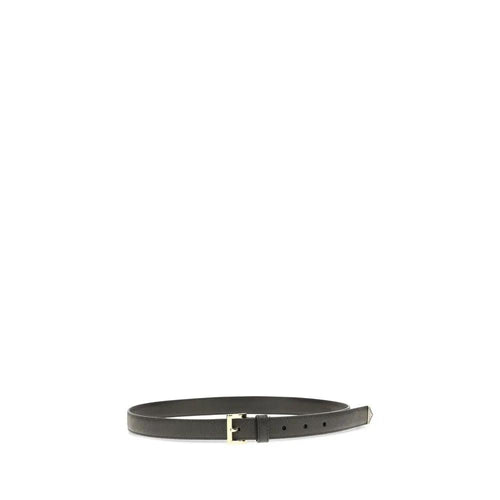Prada Black Calf Leather Bos Taurus Regular Women\'s Belt Prada Black Calf Leather Bos Taurus Regular Belt – SEYMAYKA main image 4