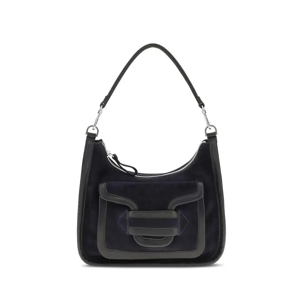 Pierre Hardy Black Calf Leather Bos Taurus Shoulder Bag
