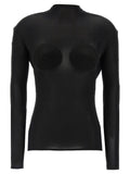 Jean Paul Gaultier Jean Paul Gaultier Black Viscose Cardigan