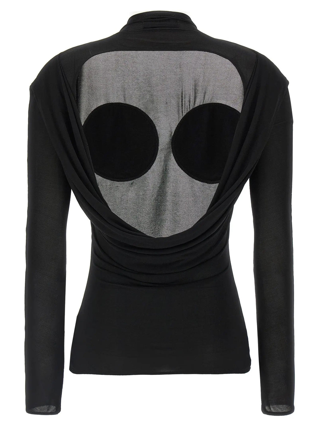 Jean Paul Gaultier Jean Paul Gaultier Black Viscose Cardigan