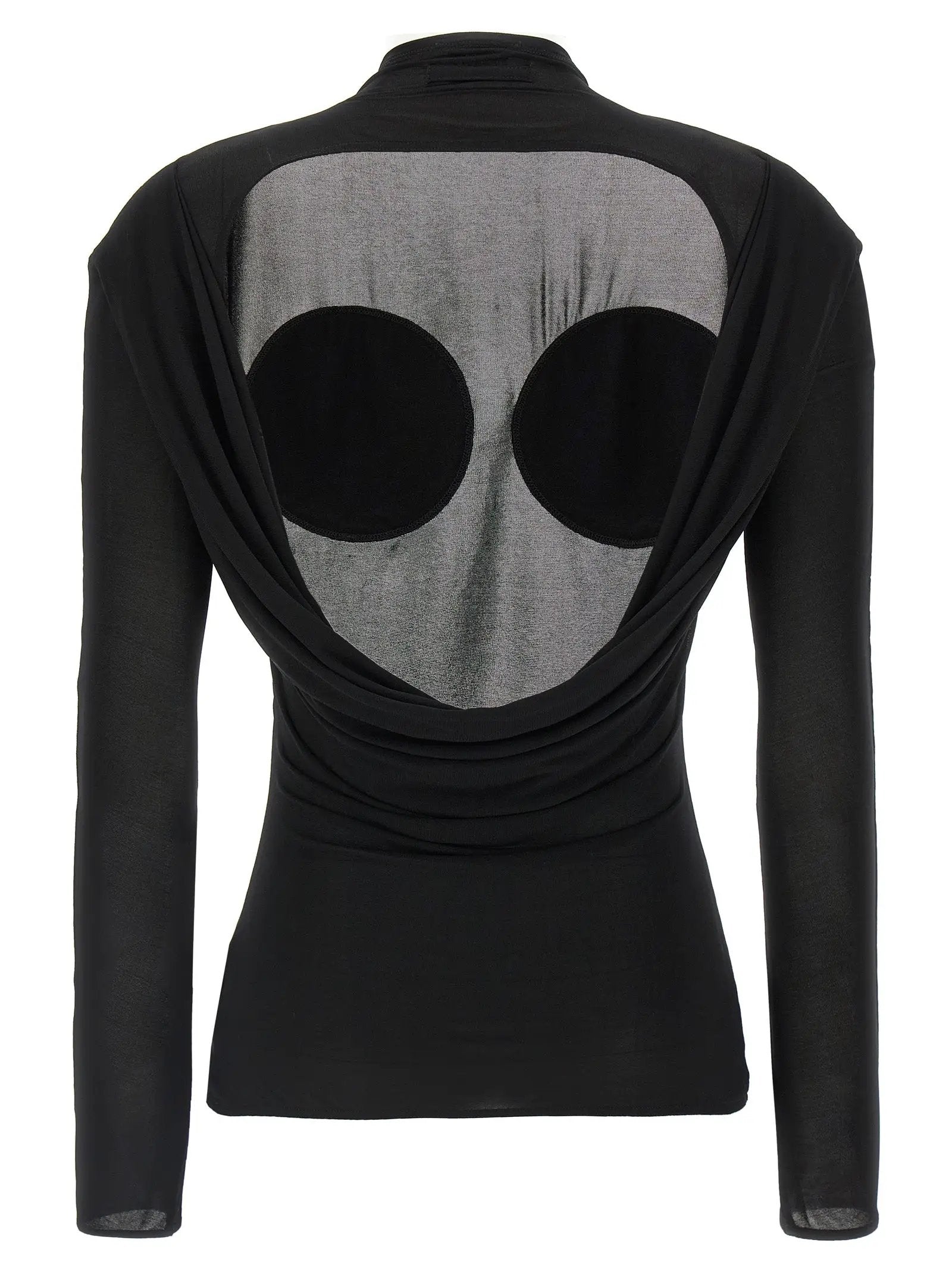 Jean Paul Gaultier Jean Paul Gaultier Black Viscose Cardigan