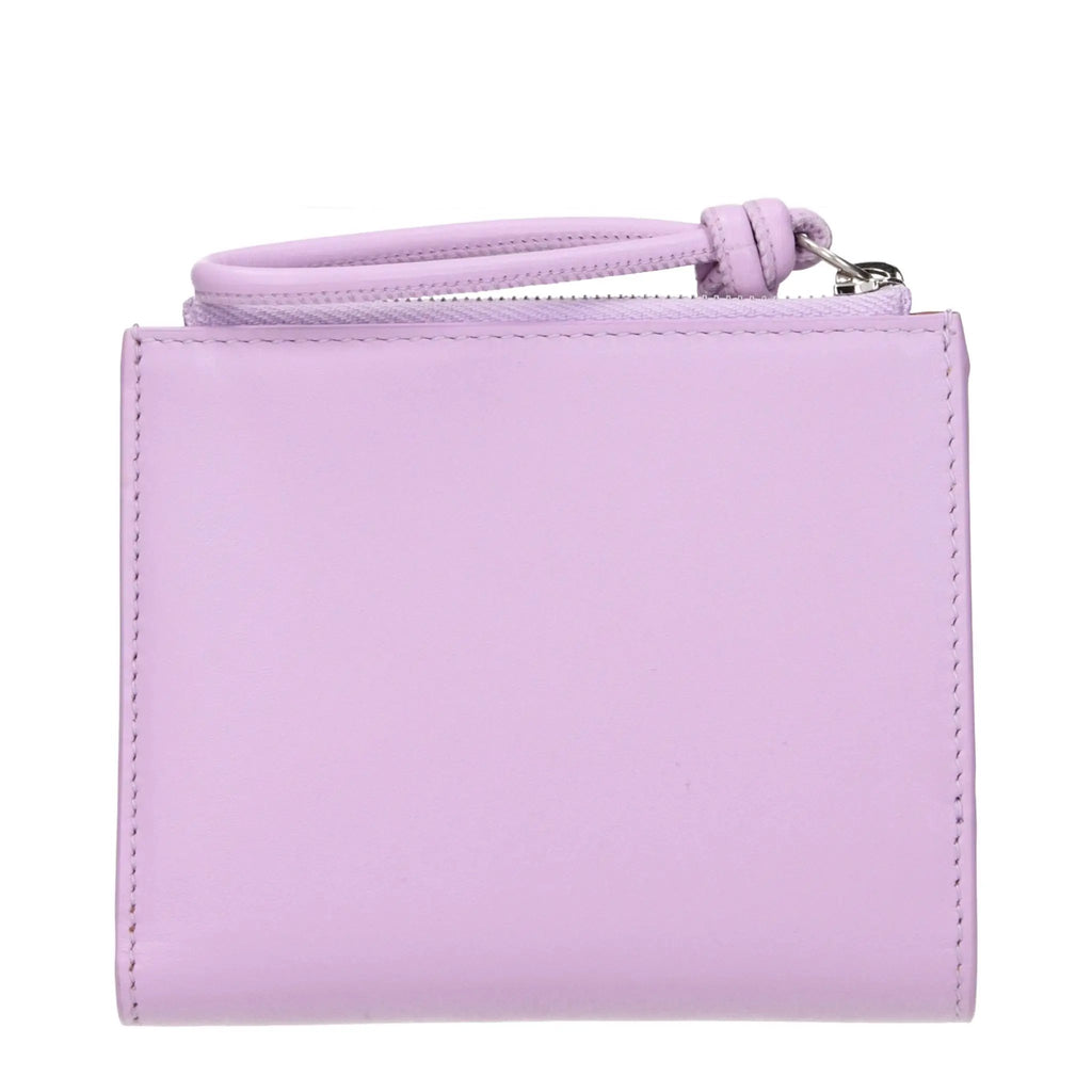 Jil Sander Pink Leather Wallet