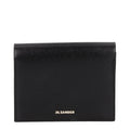 Jil Sander Black Leather Cardholder